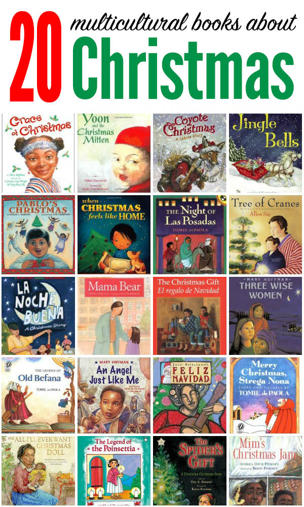 20 multicultural Christmas books for kids. This collection of children's books about Christmas is a great place to start if you are looking for Christmas stories featuring diverse cultures, ethnicities, and time periods. What a great way to teach kids about the different ways Christmas is celebrated all over the world! || Gift of Curiosity