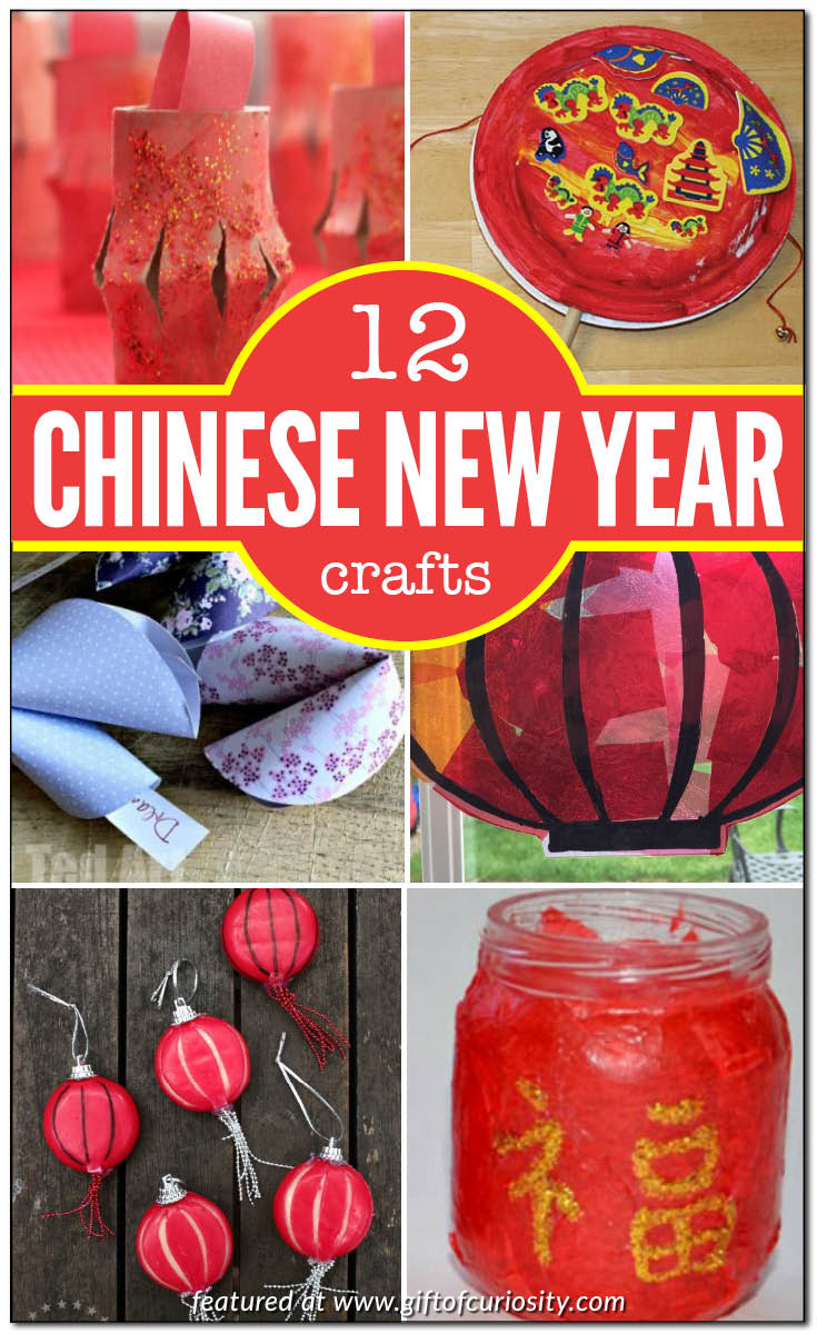 12 Chinese New Year crafts: These kid-friendly Chinese New Year crafts will help ring in the lunar new year in style! || Gift of Curiosity
