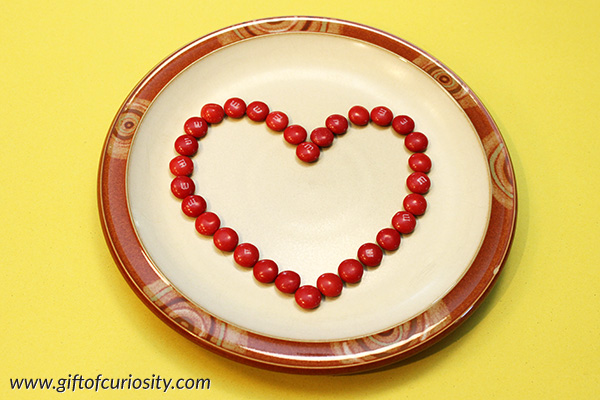 Grow a candy heart | Valentine STEM | Valentine STEAM | Valentine science for preschool | Candy activities || Gift of Curiosity