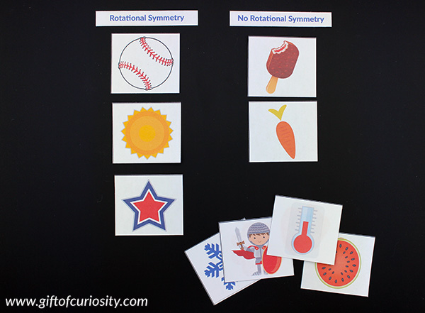 Advanced Symmetry Activities Pack with 20+ rotational symmetry activities for children #STEM #STEAM #STEAMkids || Gift of Curiosity
