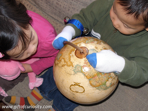 Find the Arctic on a globe || Gift of Curiosity
