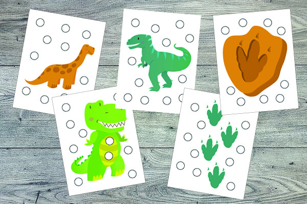 Dinosaur Toddler Skills Pack