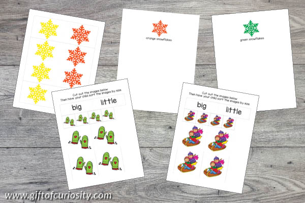 This Winter Toddler Skills Pack features more than 60 pages of winter-themed activities for children ages 1-3, including do-a-dot, coloring, puzzles, colors, shapes, fine motor, and early math. 