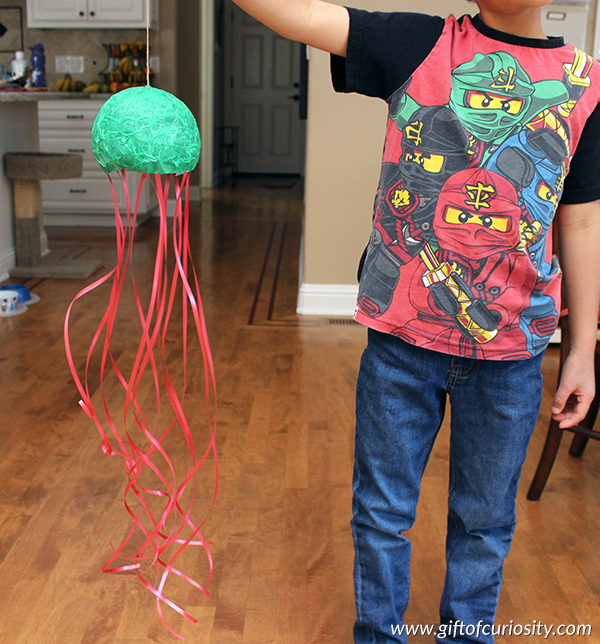 Jellyfish craft for kids