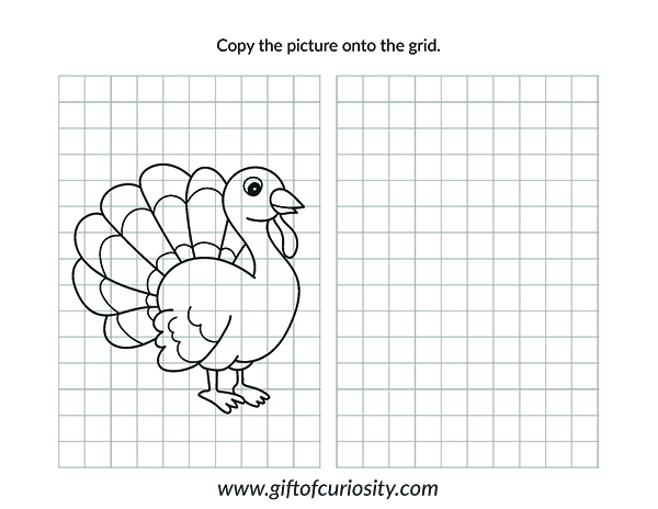 Turkey Drawing Pages