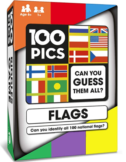 100 Pics Flags of the World Travel Game 