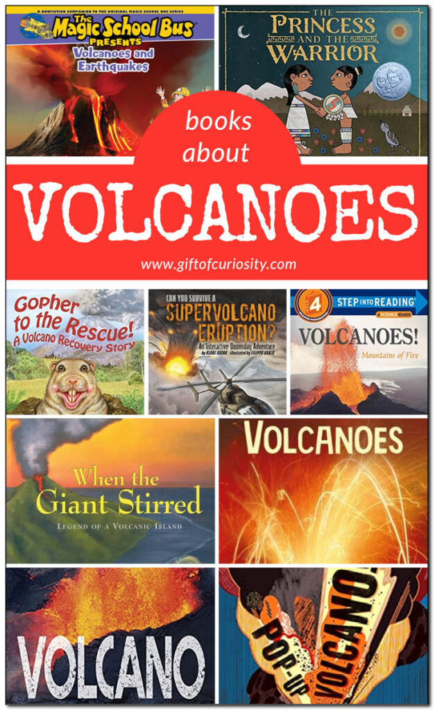 15 awesome books about volcanoes for kids, including both fiction and non-fiction selections. 
