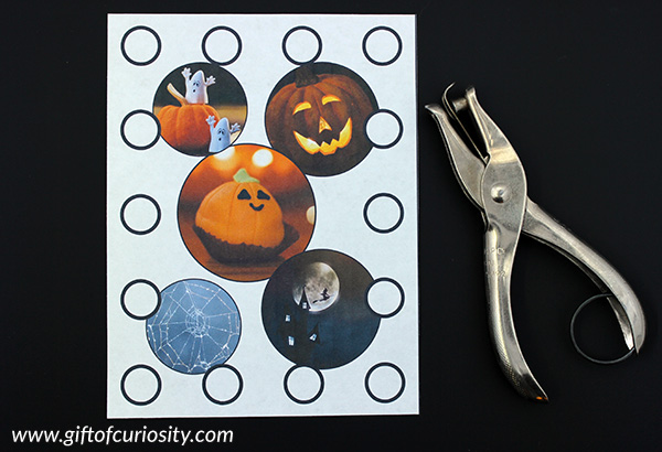 40+ pages of Halloween-themed fine motor activities that give children practice with nine different types of fine motor activities || Gift of Curiosity